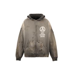 【コラボ】SM-MK8-0000-C32 / BH_ZIP HOODIE / SNT HUNTER / CHA / ジップフーディー(ブラック)