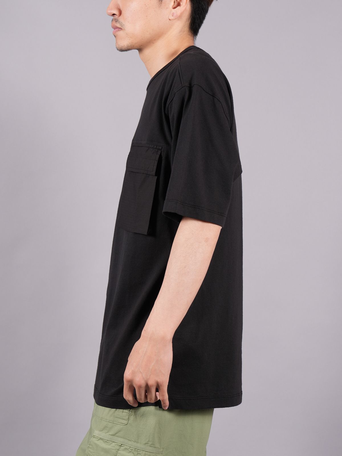 【ラスト1点】 20358 ORGANIC COTTON / Tシャツ  (ブラック)