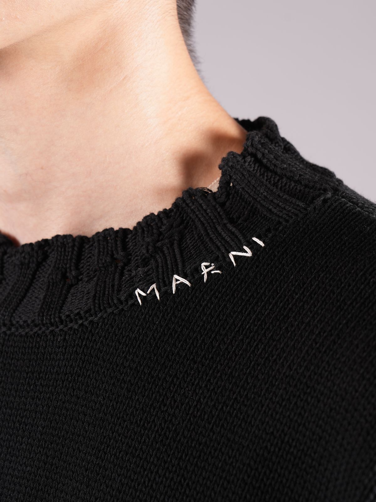 MARNI - ラスト1点 / ニットセーター (ブラック) | Confidence