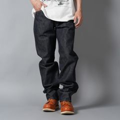 【残りわずか】【コラボ】SM-MK8-0000-C46 / BBJ_DENIM PANTS / REGID / BLUE / ベルベルジン デニムパンツ (リジッド)(ブルー)
