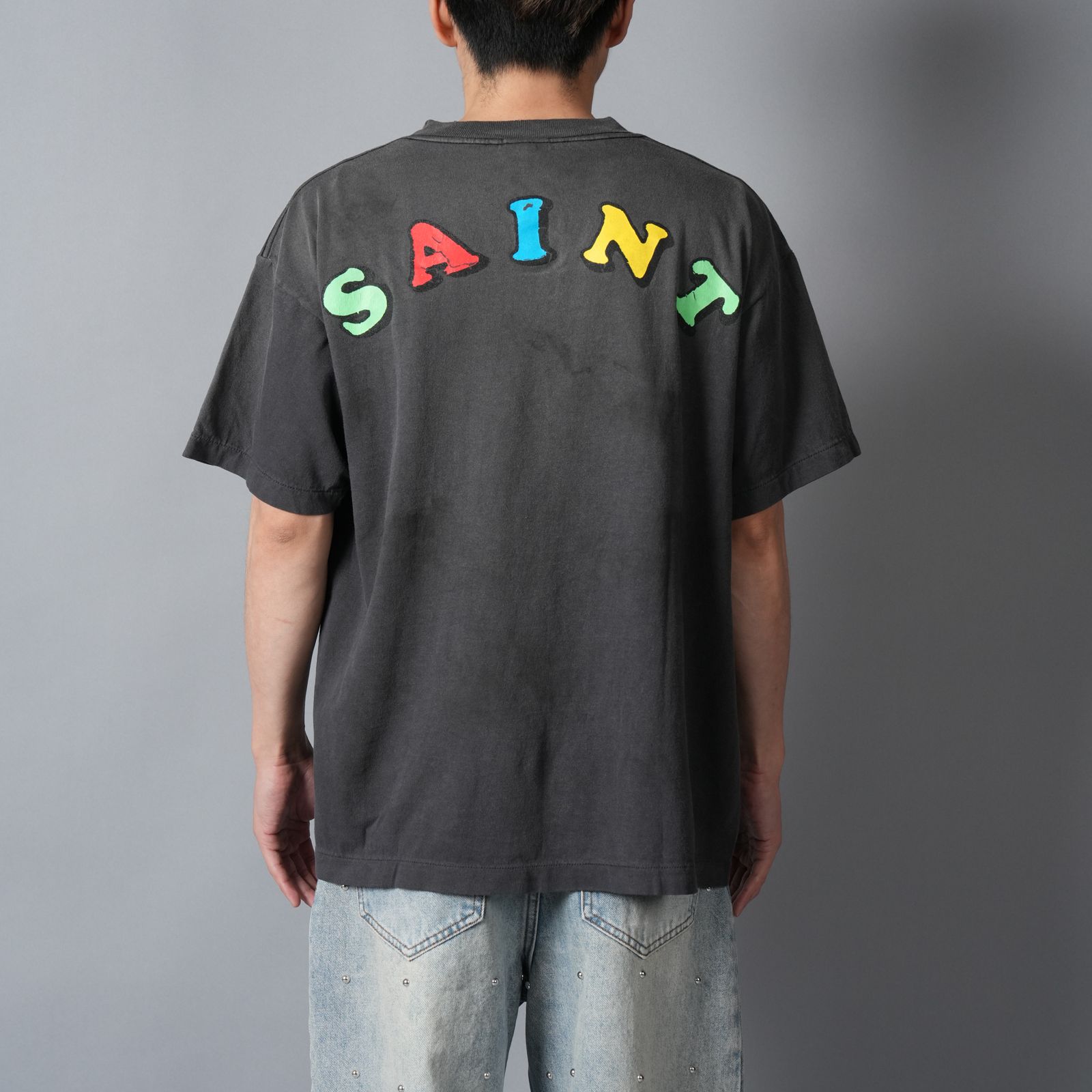 【コラボ】SM-MK8-0000-C01 / JR_SS T-SHIRT / VOTE F LIGHT / BLK / Tシャツ (ブラック)