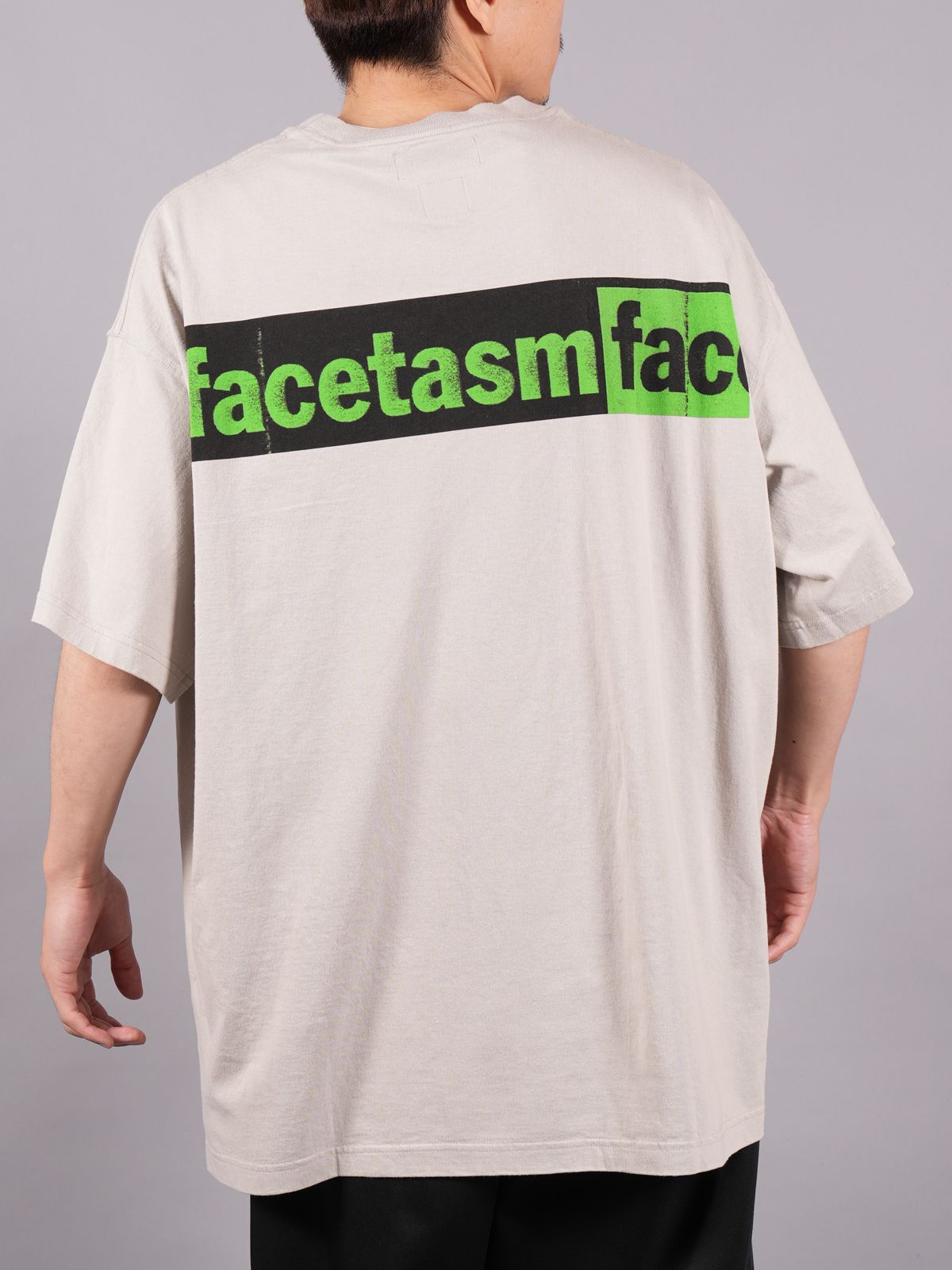 FACETASM - 【ラスト1点】 LOGO PRINT TEE / ロゴプリント Tシャツ ...