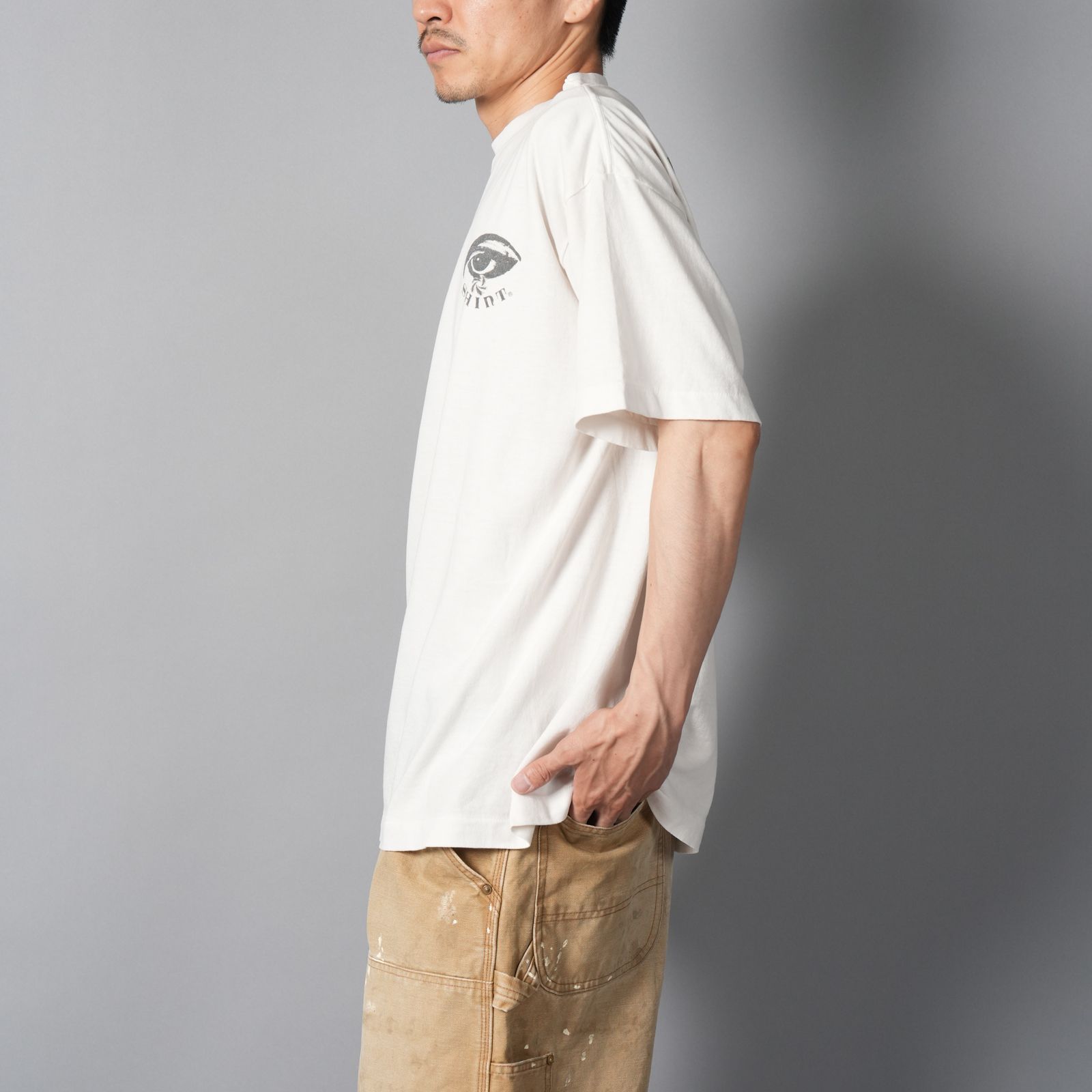 【残りわずか】SM-HR1-0000-021 / SS TEE / EYE / WHITE / Tシャツ (ホワイト)