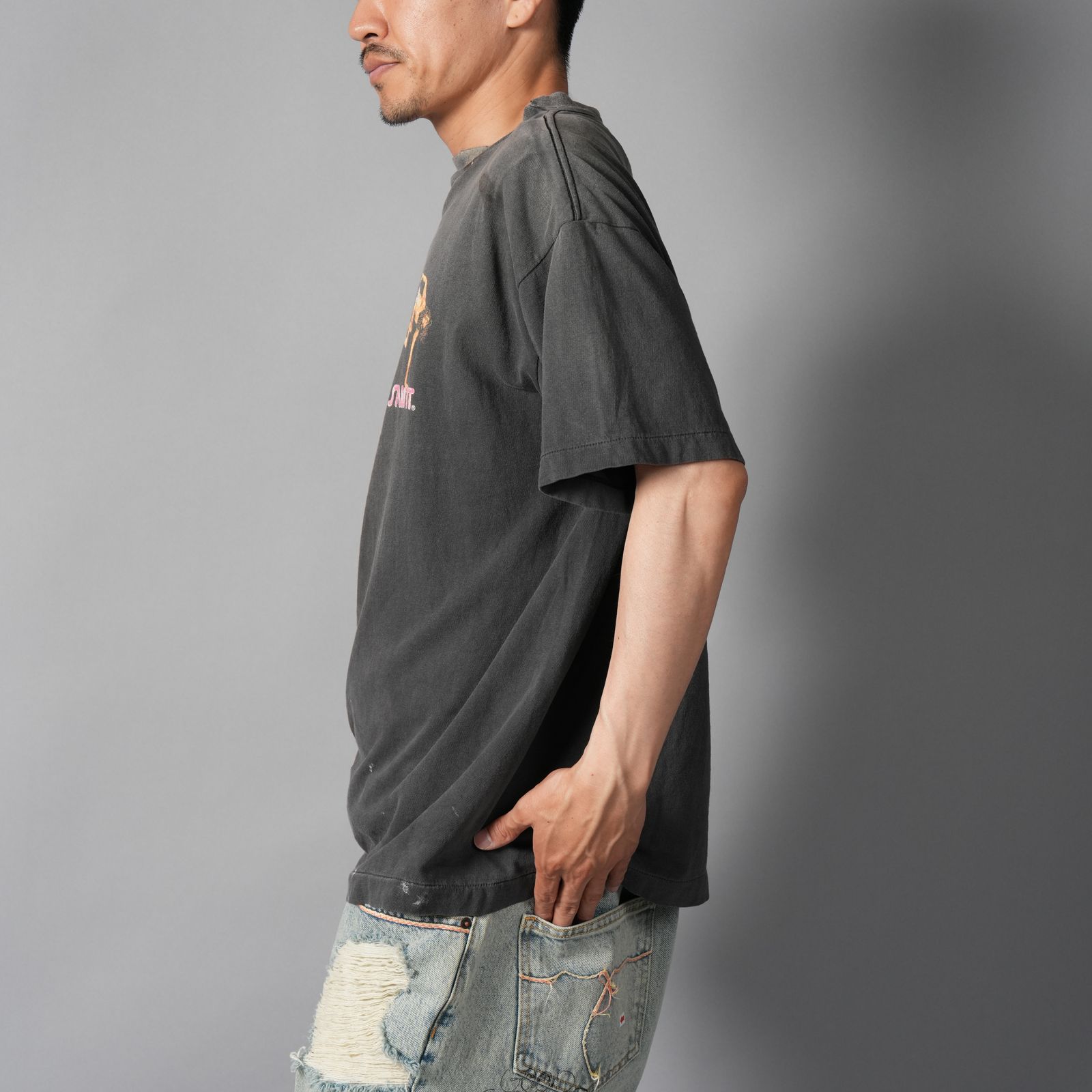 【残りわずか】SM-MK8-0000-007 / SS T-SHIRT / SKATE / BLACK /  Tシャツ  (ブラック)
