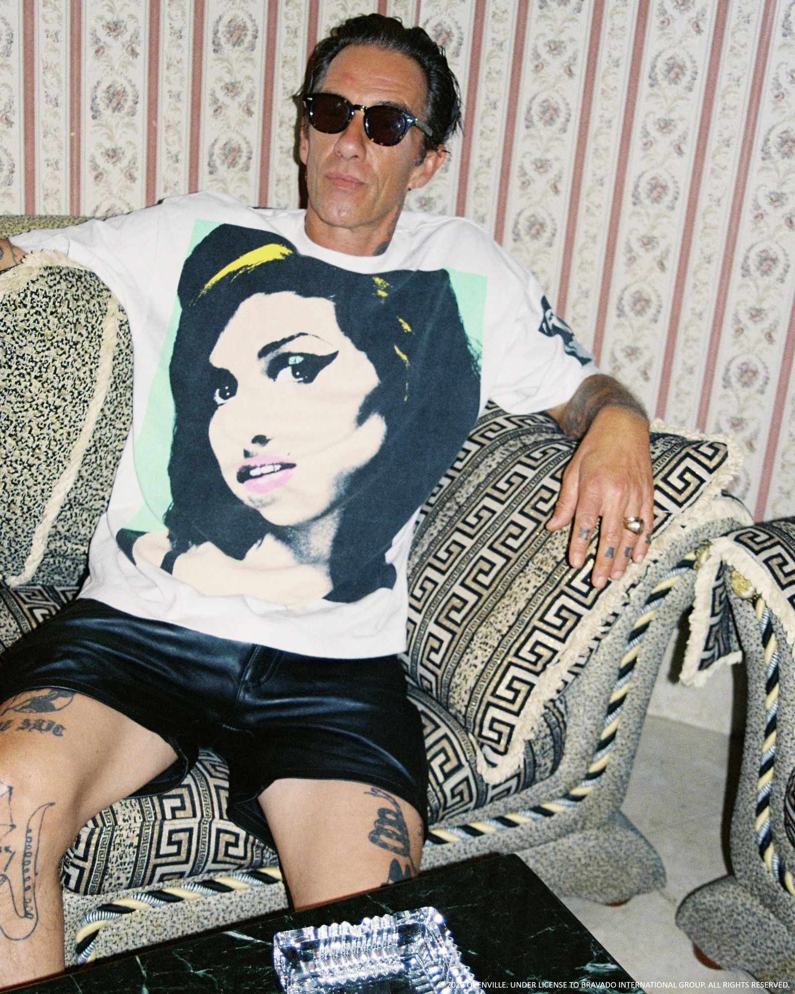 【コラボ】SM-MK1-0000-C14 / AMY_SS T-SHIRT / BACK TO BLK / WHITE / Tシャツ (ホワイト)