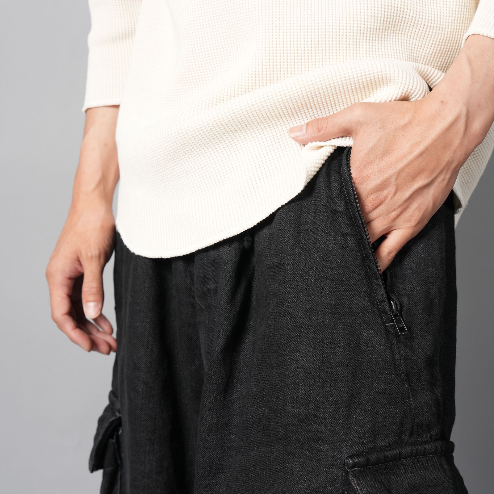 M47 Denim Cargo Pants / デニムカーゴパンツ (ブラック)