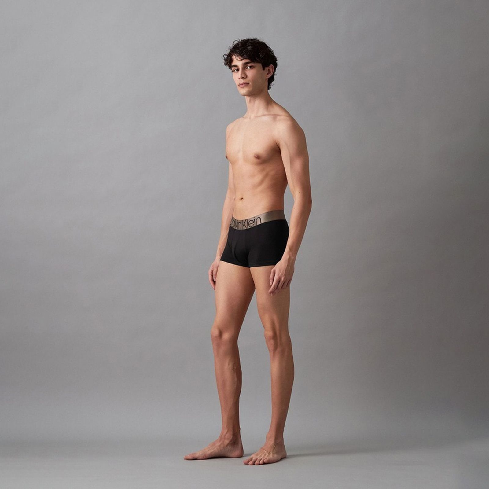 【ラスト1点】【定番アイテム】LOW RISE TRUNKS / ボクサーパンツ / ICON MICRO / ローライズトランクス (ブラック)
