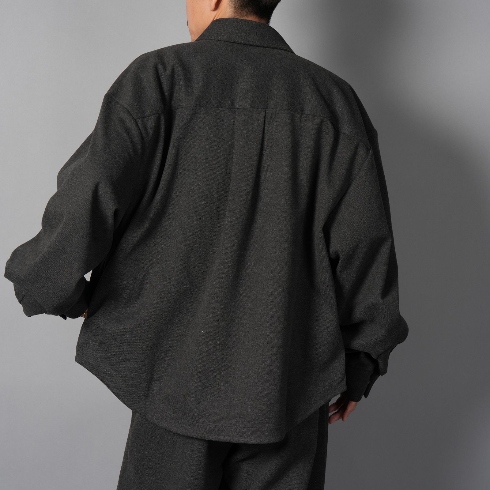 M5 OXFORD SHIRT  / オクスフォードシャツ (チャコールツィード)