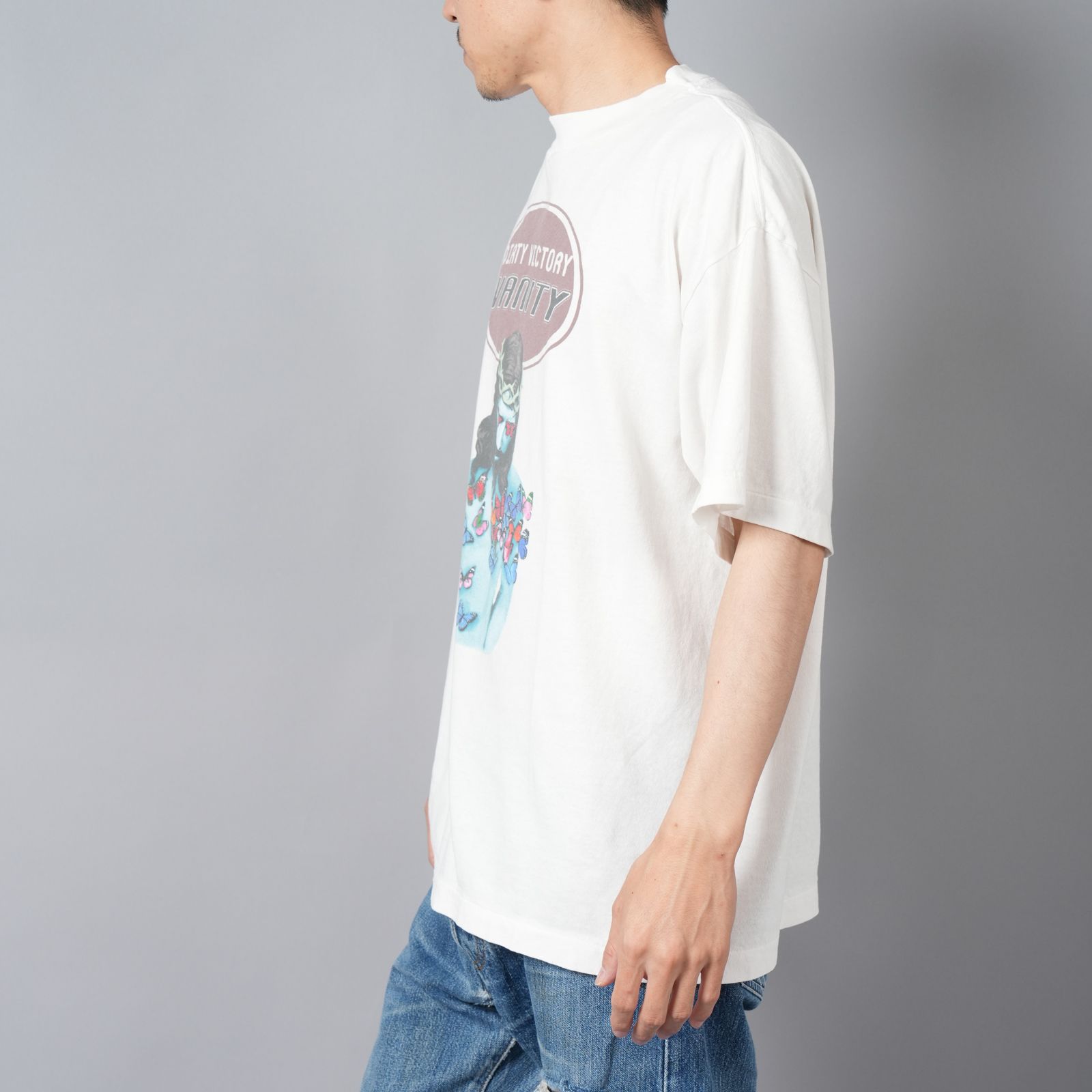【ラスト1点】SM-YS1-0000-006 / SS TEE / VANITY / WHITE / Tシャツ (ホワイト)