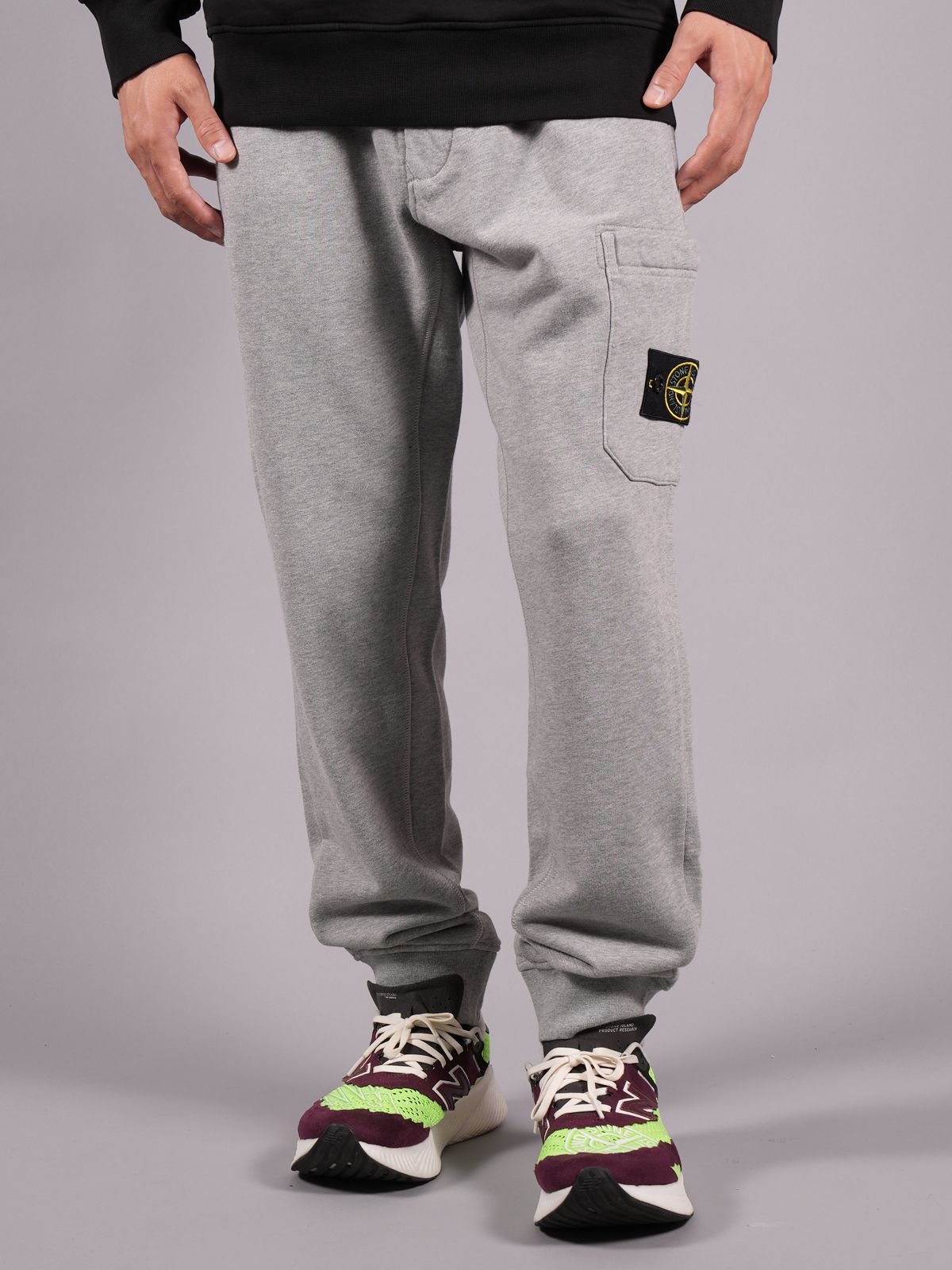 STONE ISLAND - 【ラスト1点】【定番商品】 64551 / FLEECE PANTS