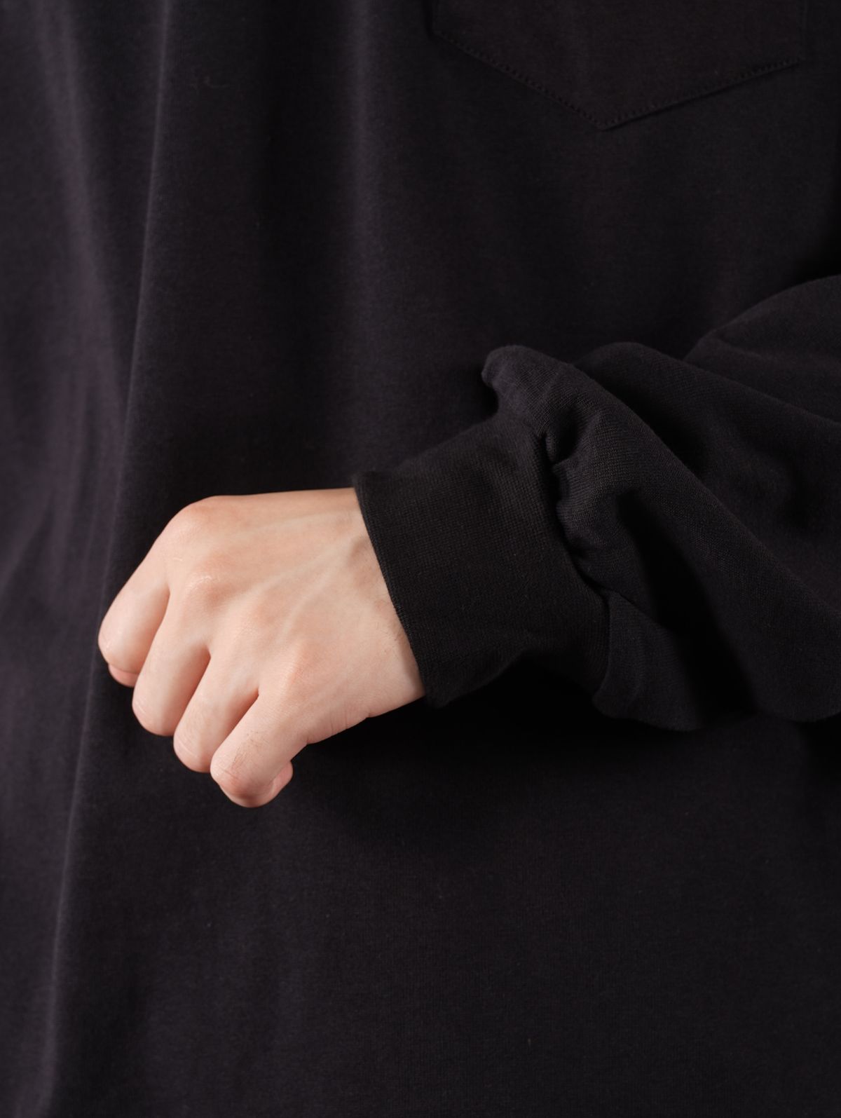 ラスト1点 / TROMPE-L'OEIL T-SHIRT / トランプルイユ Tシャツ (ブラック)