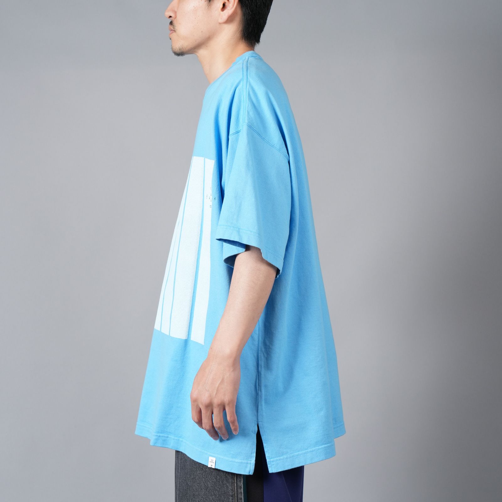 【ラスト1点】7 BARS TEE / セブンバーズ Tシャツ (ライトブルー)
