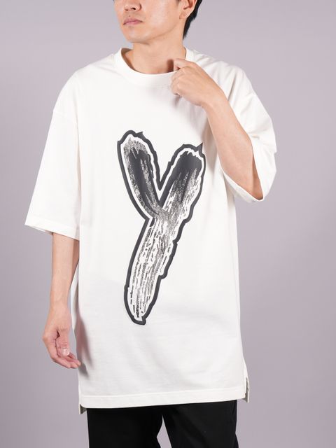 LOGO GFX TEE  / ロゴグラフィック Tシャツ 【オーバーサイズ】 (コアホワイト)