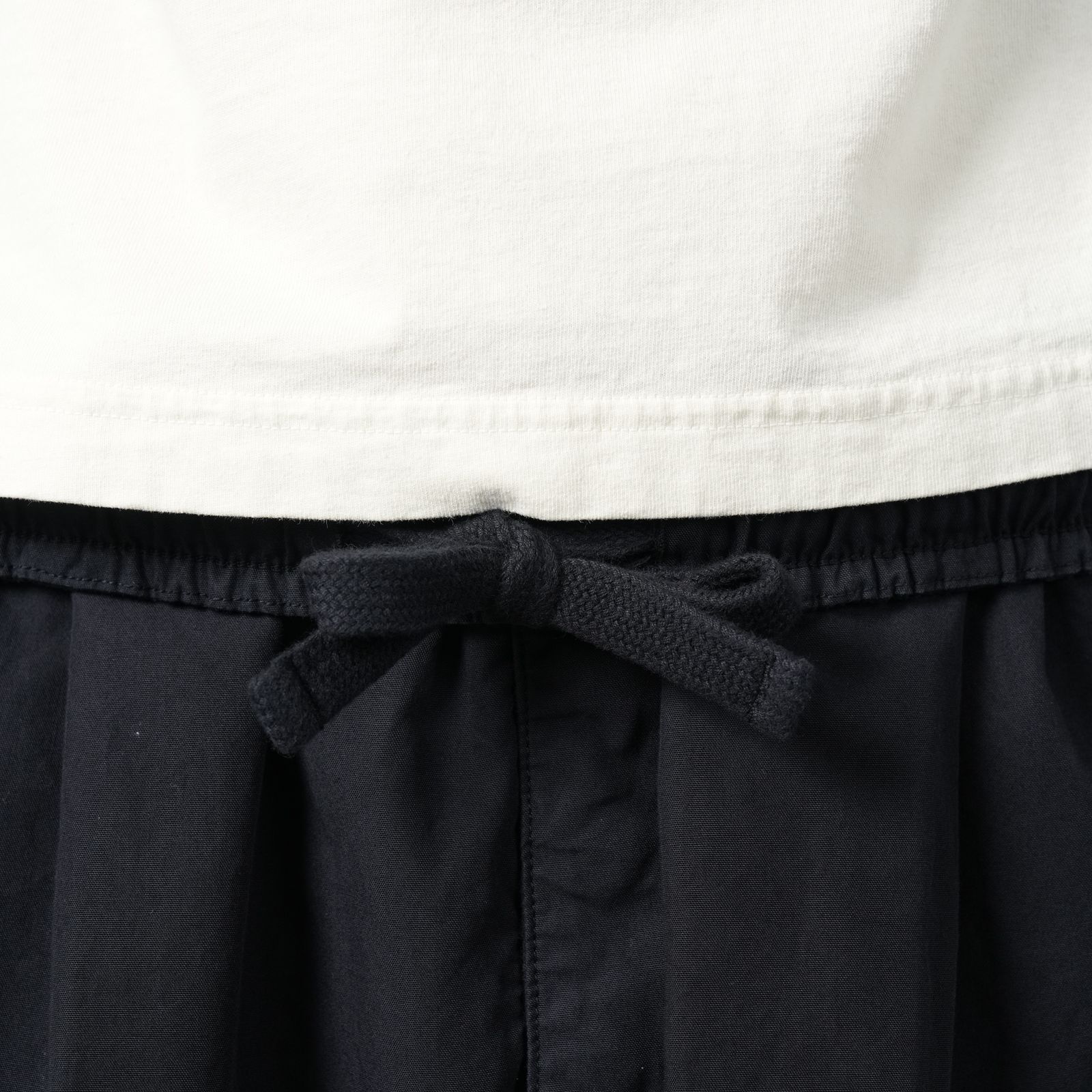 【ラスト1点】3100026 ORGANIC COTTON TELA_STONE ISLAND MARINA  / パンツ  (ネイビーブルー)