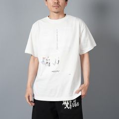 【ラスト1点】【コラボ】SM-HR8-0000-C11 / EV_SS TEE / WHITE / WHITE / ロンT・カットソー (ホワイト/ホワイト)