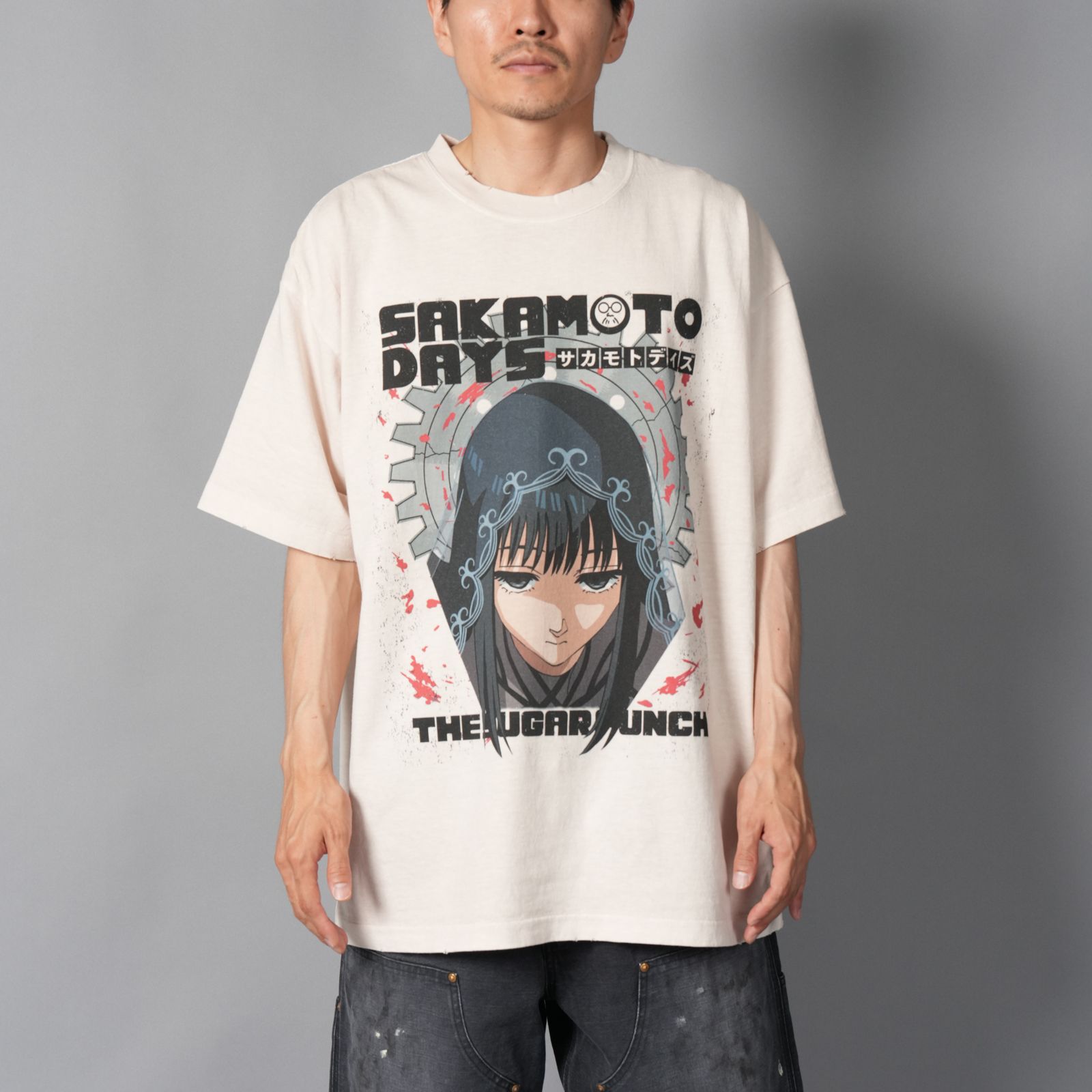 [SAKAMOTODAYS]  TSDM25SM007 / S/S T-Shirt (OSARAGI)  / Tシャツ (ホワイト)