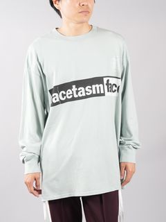 【ラスト1点】LOGO LONG TEE / ロングTシャツ(ロゴ) / TOF-TEE-U04 / カットソー / ライトブルー / メンズ