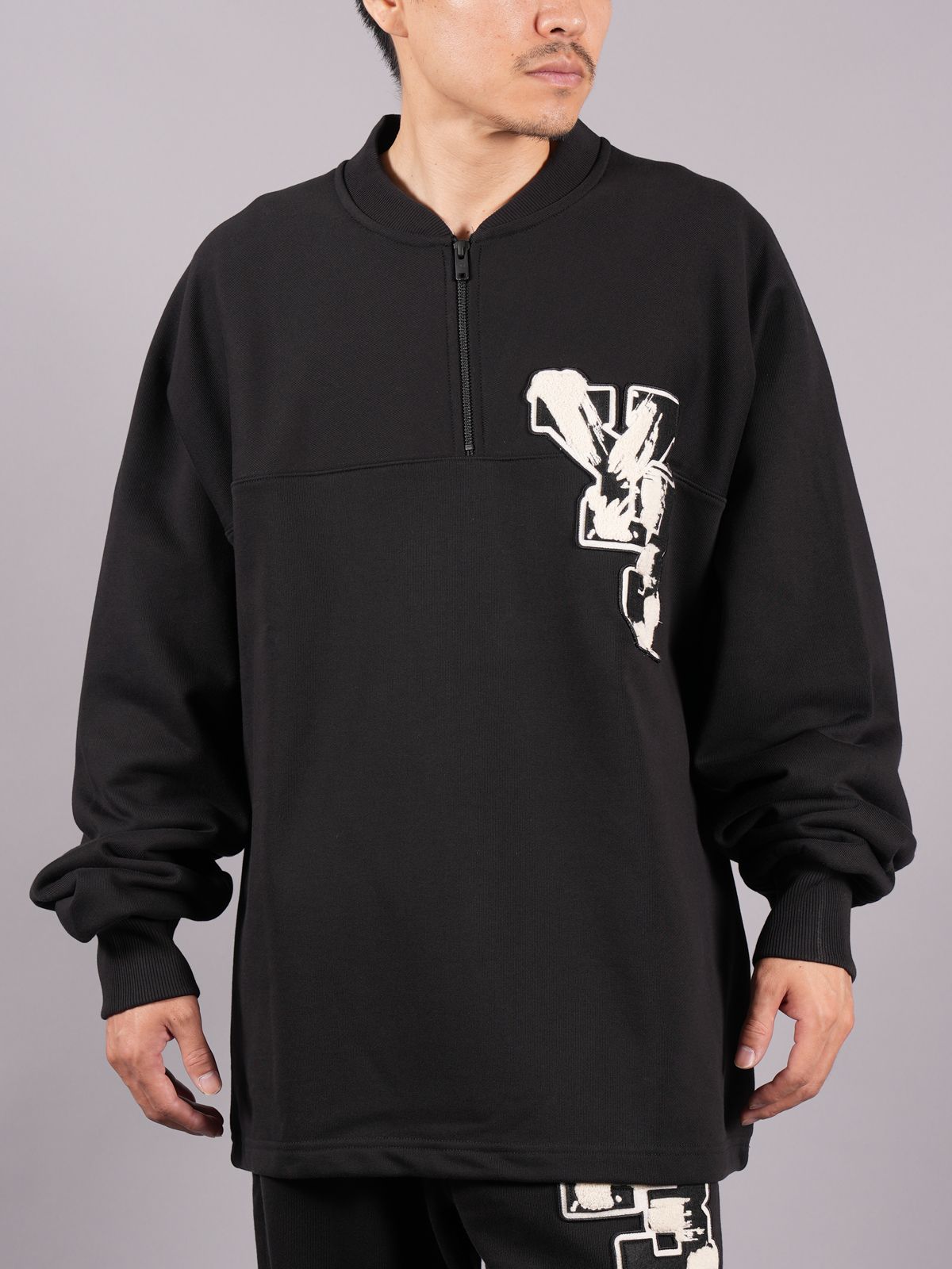 Y-3 - 【ラスト1点】 Y-3 GRAPHIC LOGO FRENCH TERRY CREW