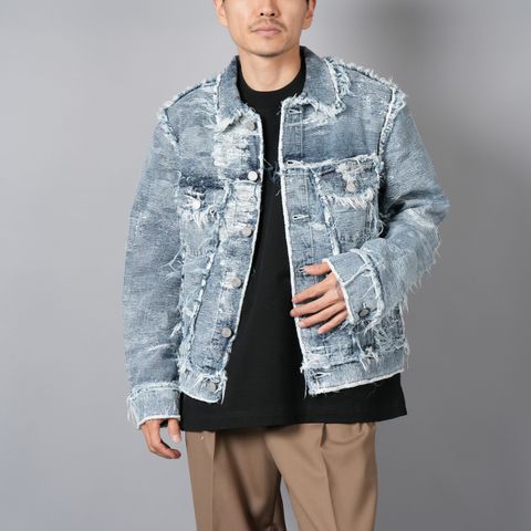 【ラスト1点】3RD TYPE denim JACKET / サードタイプ デニムジャケット (インディゴケミカル)