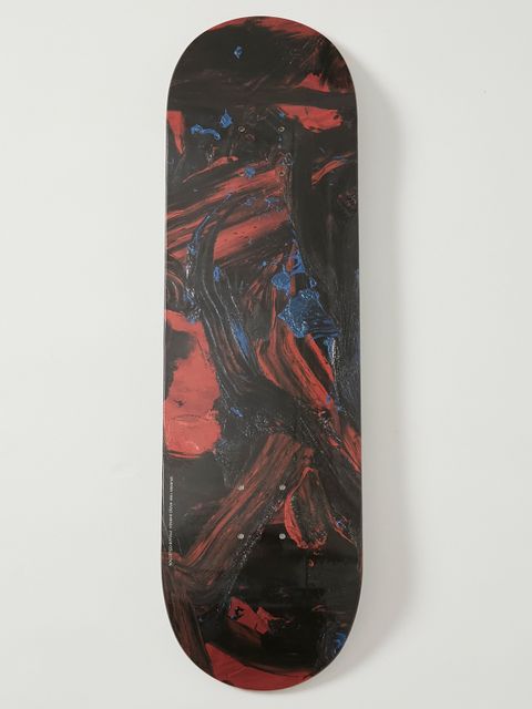 SKATE DECK  / スケボーデッキ 31インチ / ブラック・ホワイト