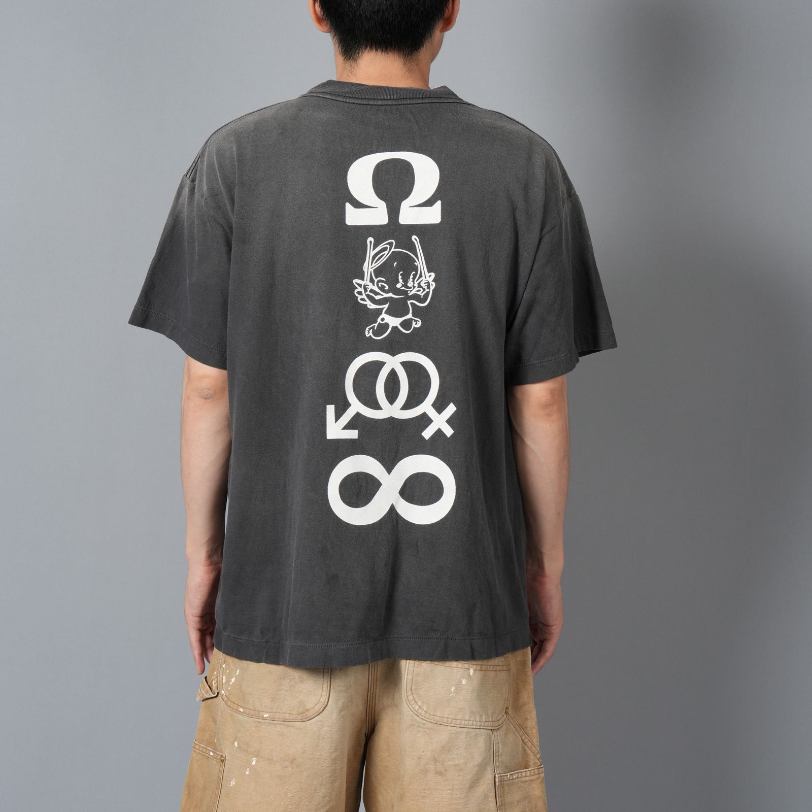 【残りわずか】SM-HR8-0000-008 / SS TEE / CANDLE / BLACK / Tシャツ (ブラック)