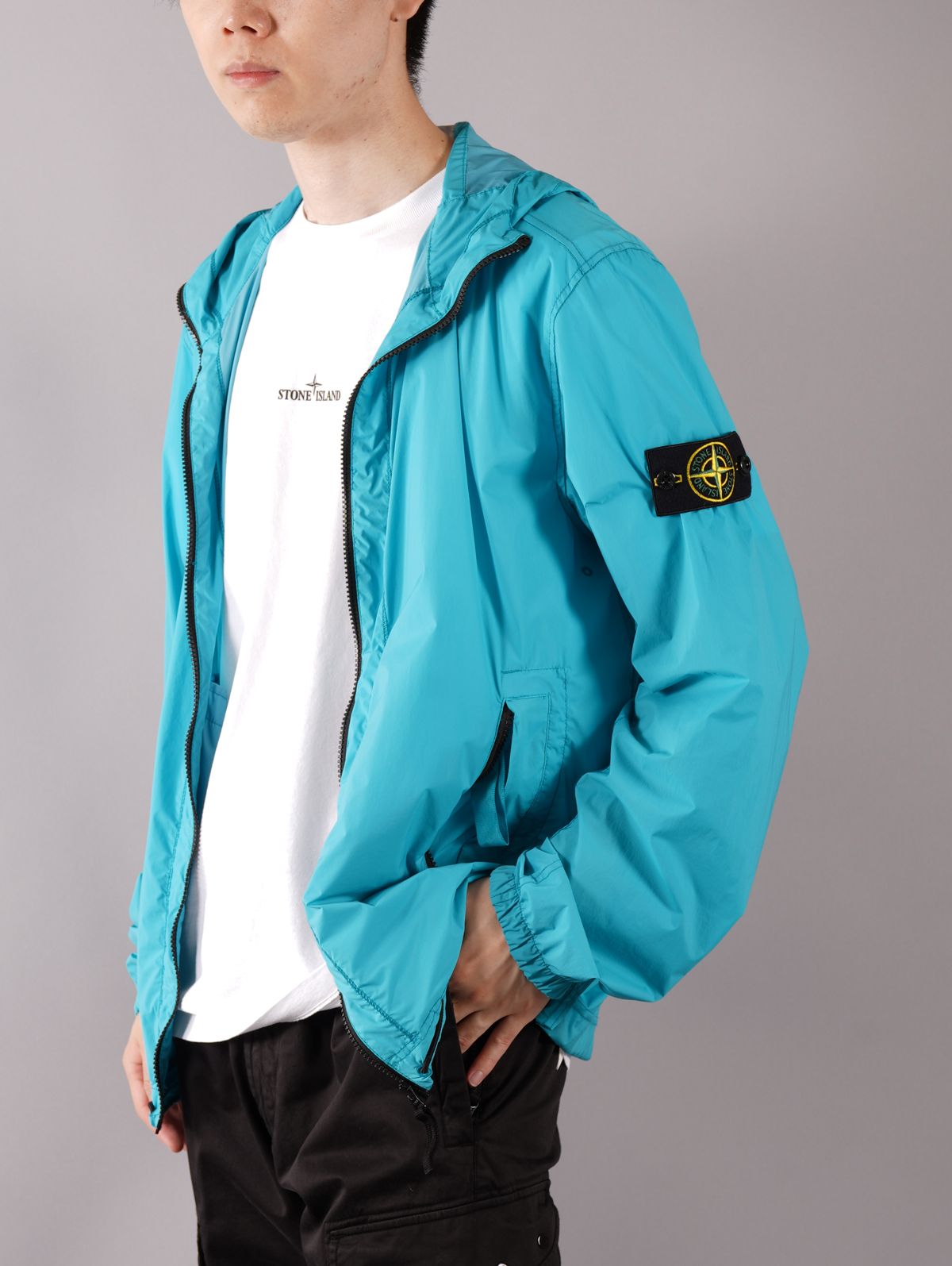 STONE ISLAND - 【ラスト1点】 SKIN TOUCH NYLON-TC,GARMENT DYED