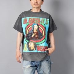 【ラスト1点】SM-YS8-0000-002 / SS TEE / ON EARTH / BLACK / Tシャツ (ブラック)