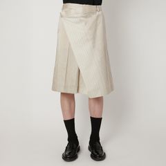 [予約商品] Short Wrap Pants / ショートラップパンツ (ベージュ)