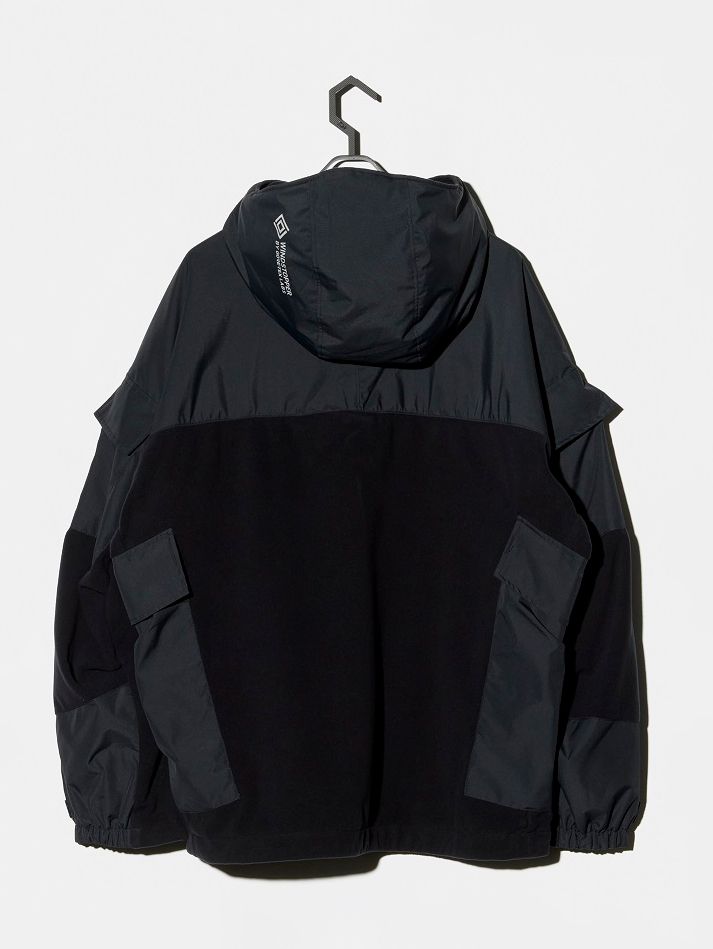 【ラスト1点】 WINDSTOPPER BY GORE-TEX LABS 2L POLARTEC JACKET / ゴアテックス ラボ / ポーラテック / アウター (ブラック)