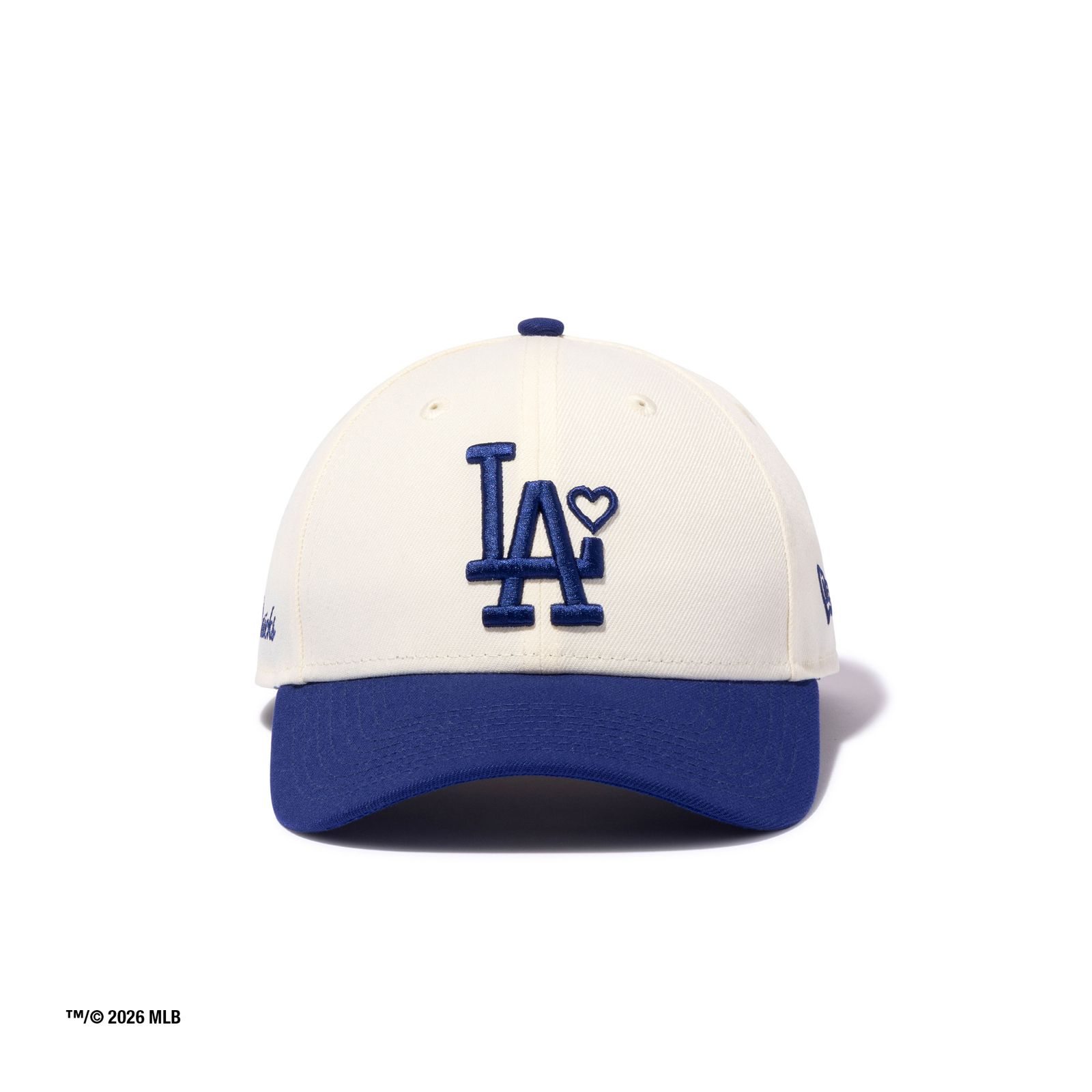 【限定】BASICKS x Newera Dodgers Cap / ベイシックス x ニューエラ ドジャース キャップ (ブルー/ホワイト)