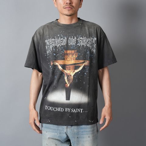 SM-MK8-0000-002 / SS T-SHIRT / JESUS / BLACK / Tシャツ (ブラック)