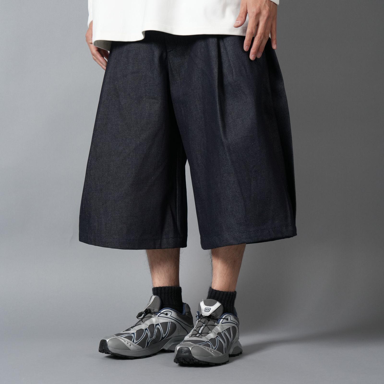 DENIM 440 BERMUDA JORTS / デニムショーツ (ロウインディゴ)