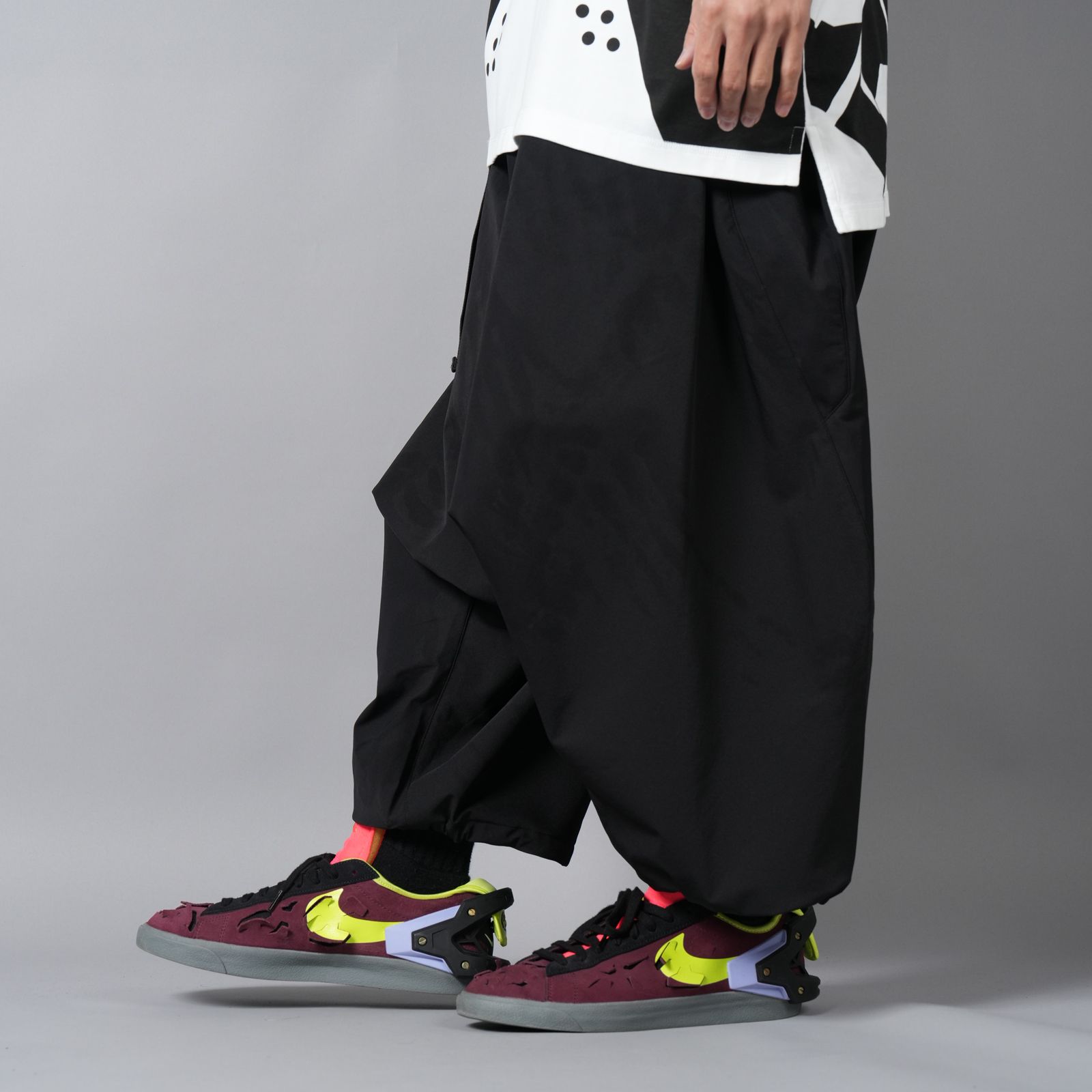 【ラスト1点】P58-DS / ESchoeller Dryskin Ultrawide Trouser Gen. 1 / ショエラー ドライスキン ウルトラワイド トラウザー [ウルトラワイドフィット] (ブラック)