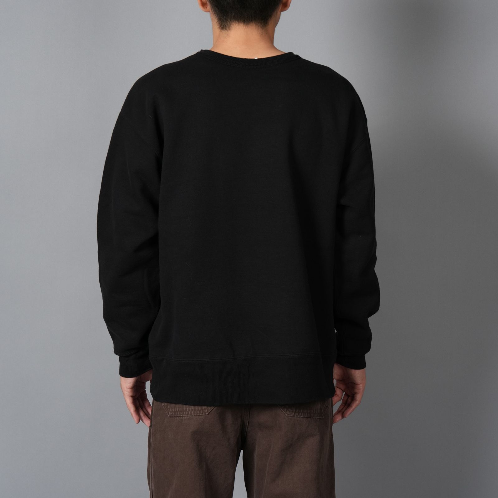 【残りわずか】SM-HR1-0000-044 / CRW NECK SWET / SAINT SPORT / BLK / クルーネックスウェット・トレーナー (ホワイト)