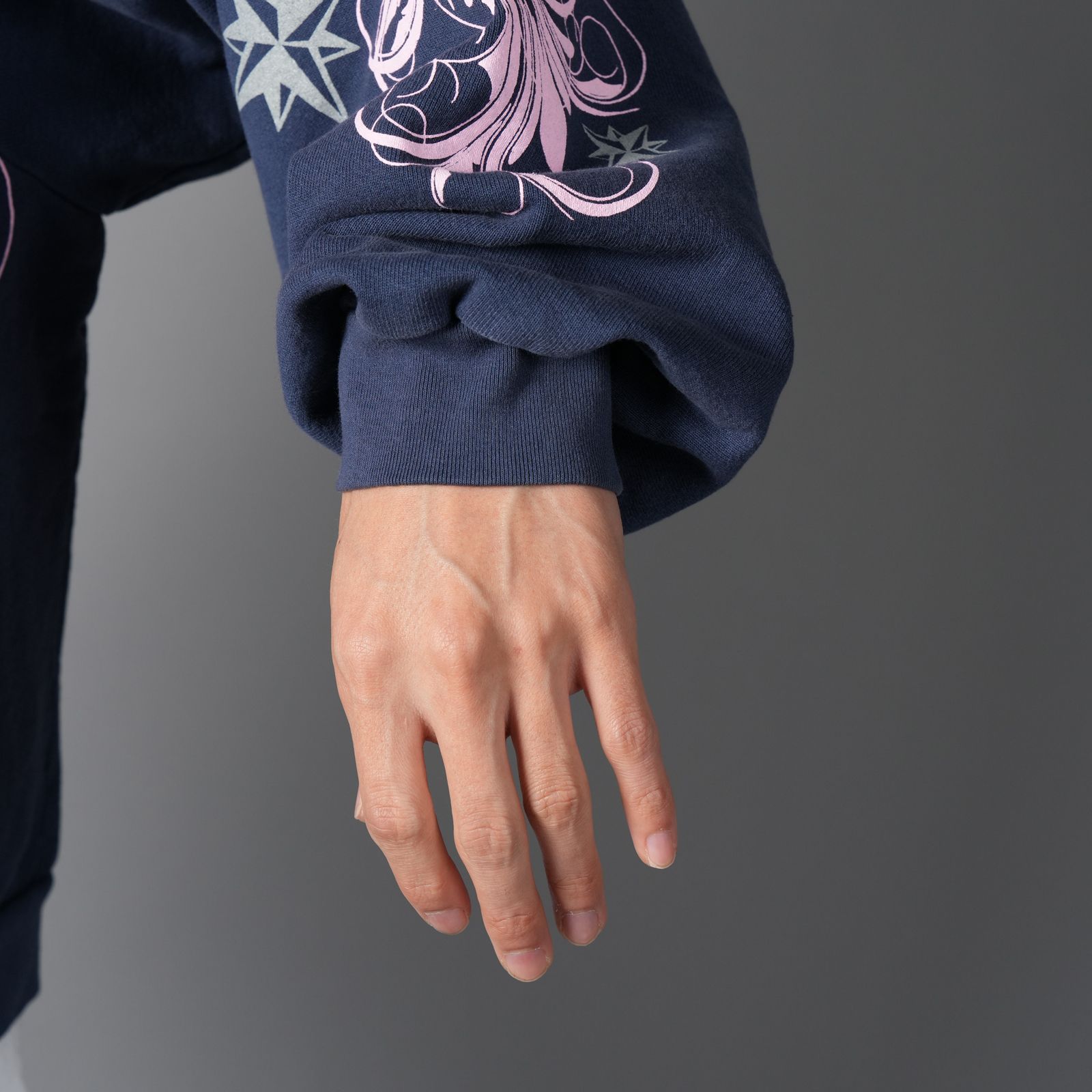 LEXI, zip up / ジップアップパーカー (ネイビーブルー)