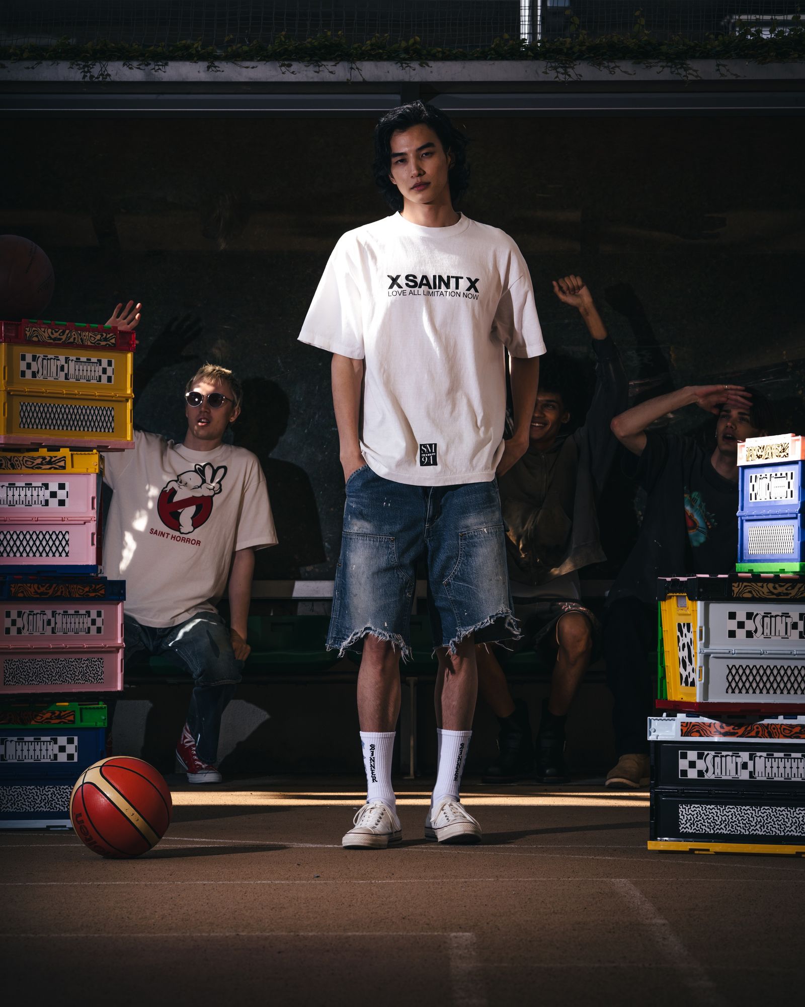 SM-MK8-0000-011 / SS T-SHIRT / X SAINT X / WHITE / Tシャツ (ホワイト)