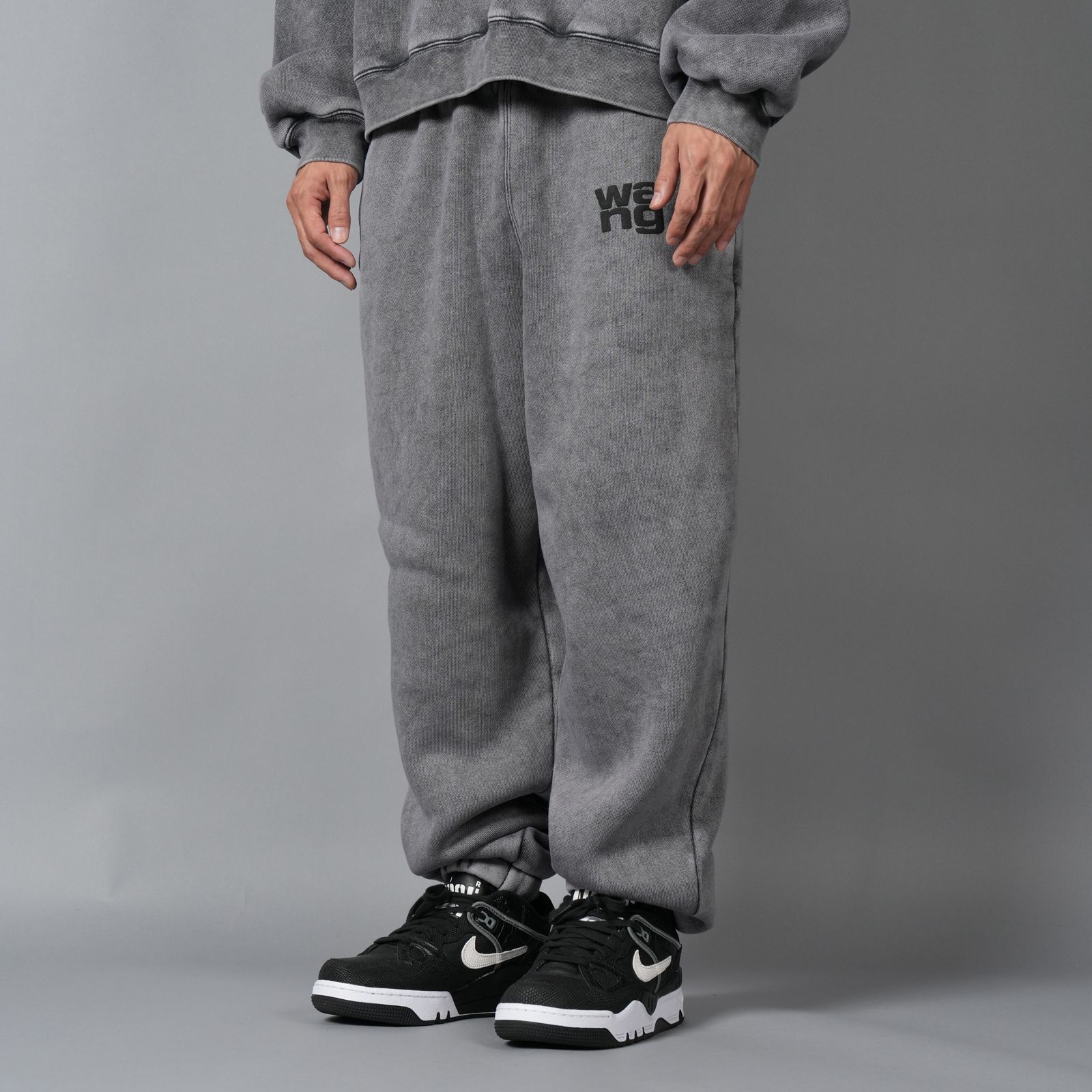 ESSENTIAL TERRY CLASSIC SWEATPANT PUFF PALINT LOGO  / スウェットパンツ (ウォッシュドグラナイト)