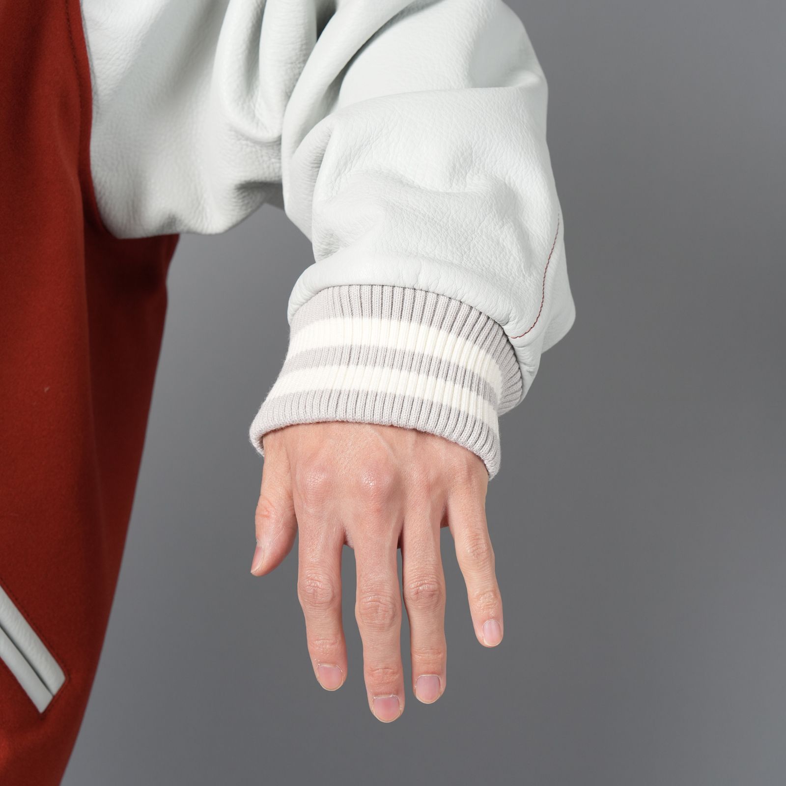 【ラスト1点】【限定】VERDY COLLECTION VARSITY JACKET / ヴァーシティージャケット (パプリカ)