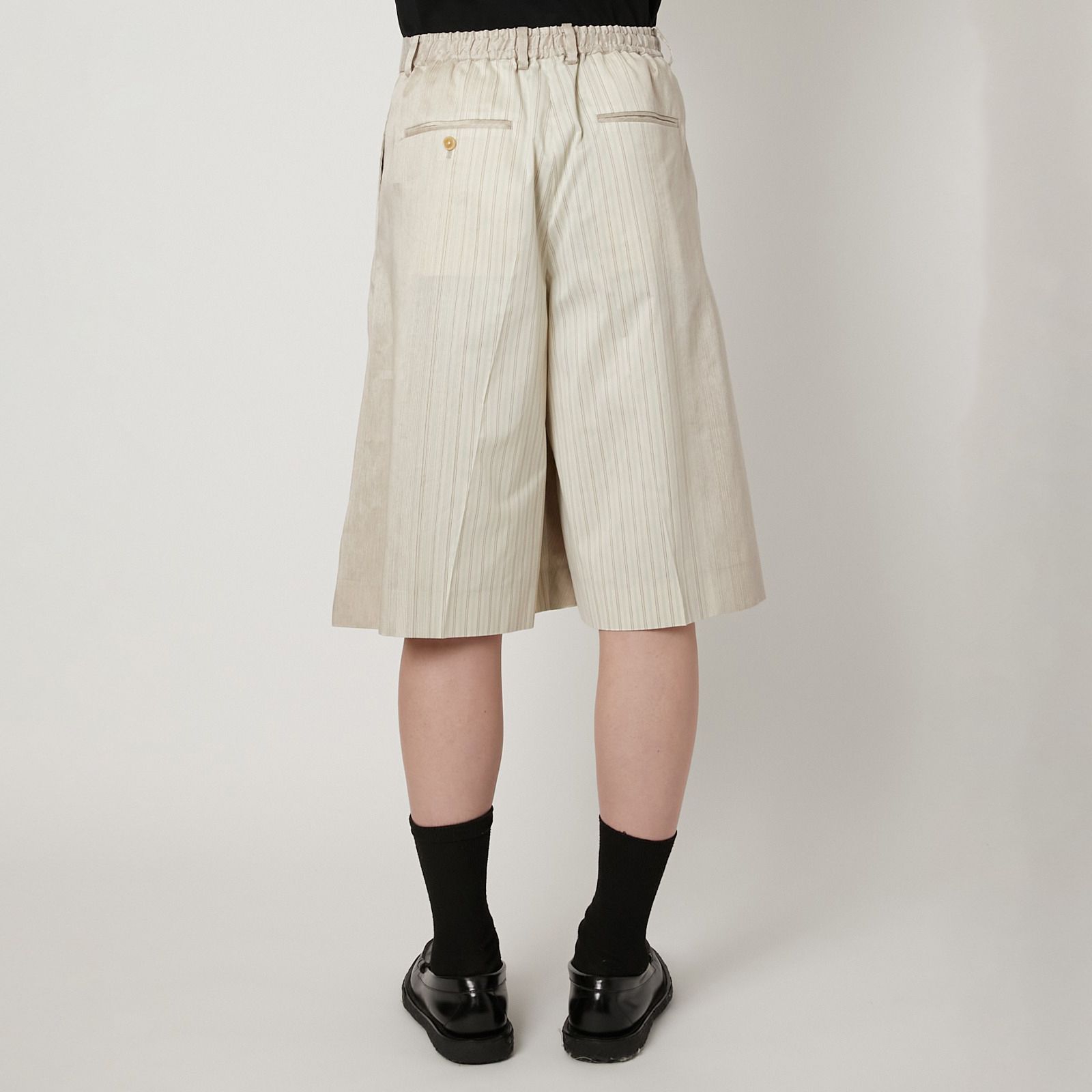 [予約商品] Short Wrap Pants / ショートラップパンツ (ベージュ)