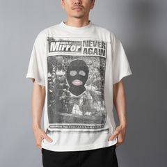 【残りわずか】【コラボ】SM-MK8-0000-C02 / JR_SS T-SHIRT / MASK / WHITE / Tシャツ (ホワイト)