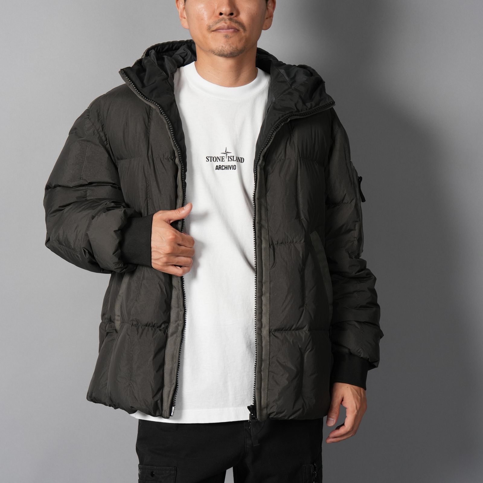 4100034 / DOWN JACKET / ダウンジャケット(リードグレー)