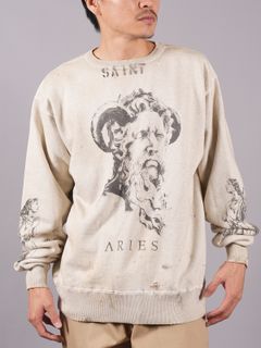 【限定】SM-A23-0000-C02 / ARS_CRW SWT / MR ARIES / クルーネックスウェット  (グレー)