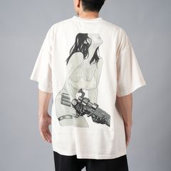 【ラスト1点】[GANTZ / ガンツ]  TGAM24SM004 / S/S TEE / Tシャツ (ホワイト)