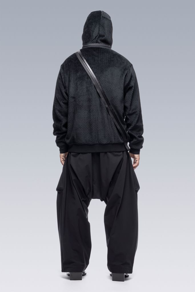 【ラスト1点】 J117-HL / Polartec® High Loft Hooded Insulator / hoodie jacket / フーディージャケット / パーカー [ポーラテック] [ルーズフィット](ブラック)