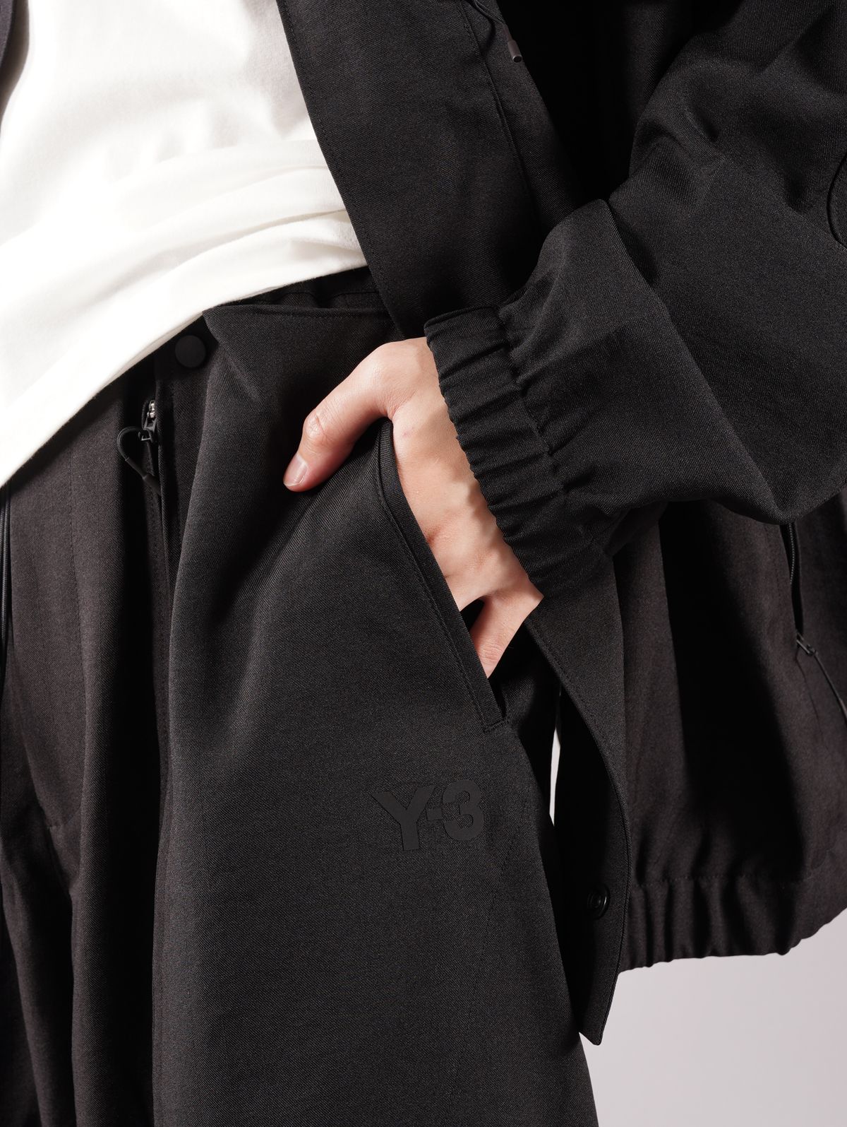 Y-3 - ラスト1点 / M CLASSIC SPORT UNIFORM CROPPED PANTS / メンズ