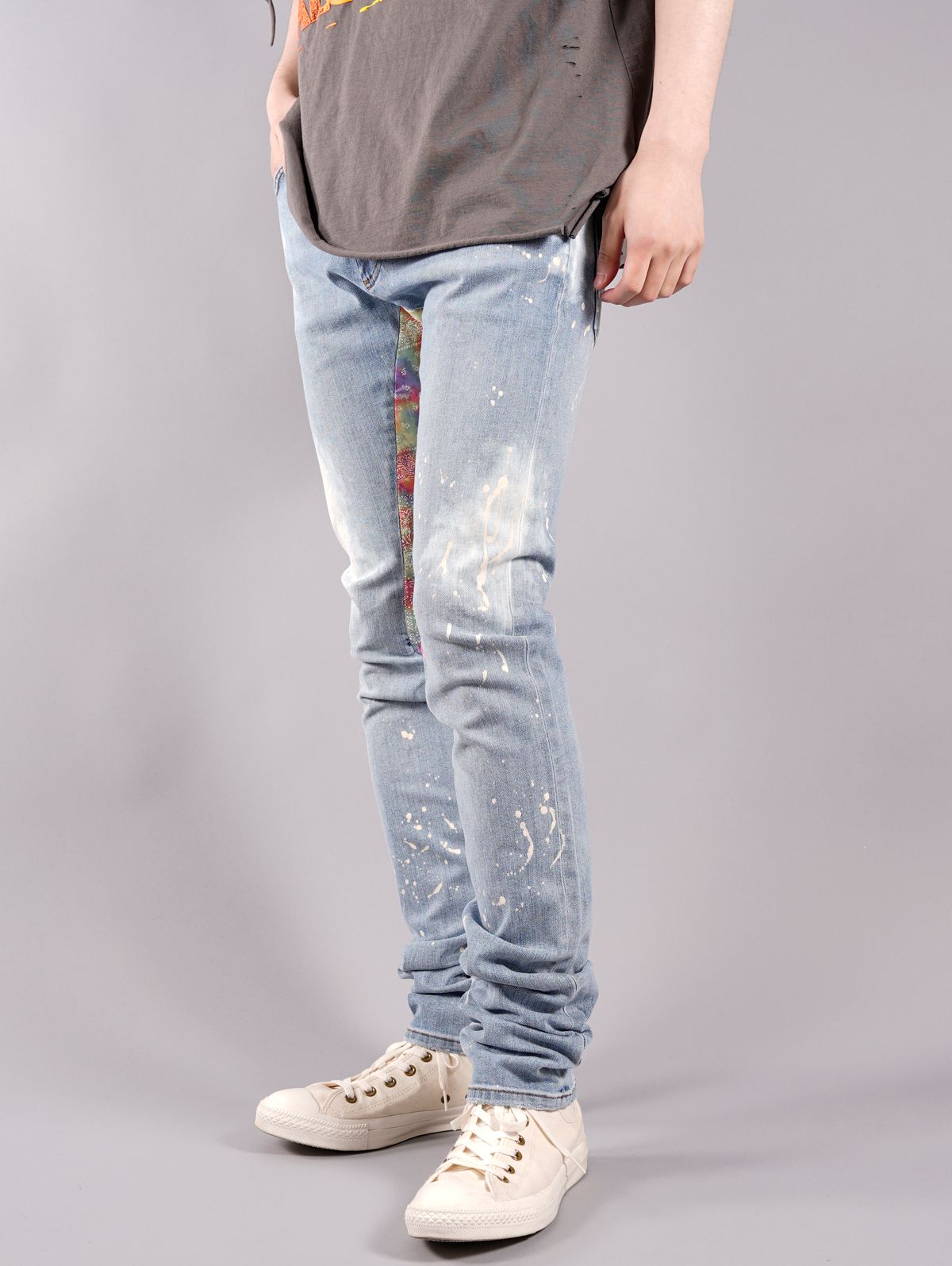 【ラスト1点】LAGUNA BLUE MULTI  JEANS / ブルーマルチジーンズ (マルチ)
