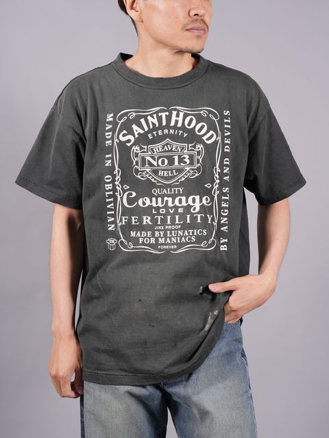 【限定品】 SM-S23-0000-116 / NH/SS TEE / SKULL BIKE / Tシャツ   (ブラック)