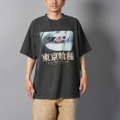 【残りわずか】[東京喰種]  TTGM25SM004 / S/S T-Shirt  (KANEKI BACK BORN)  / Tシャツ (ブラック)