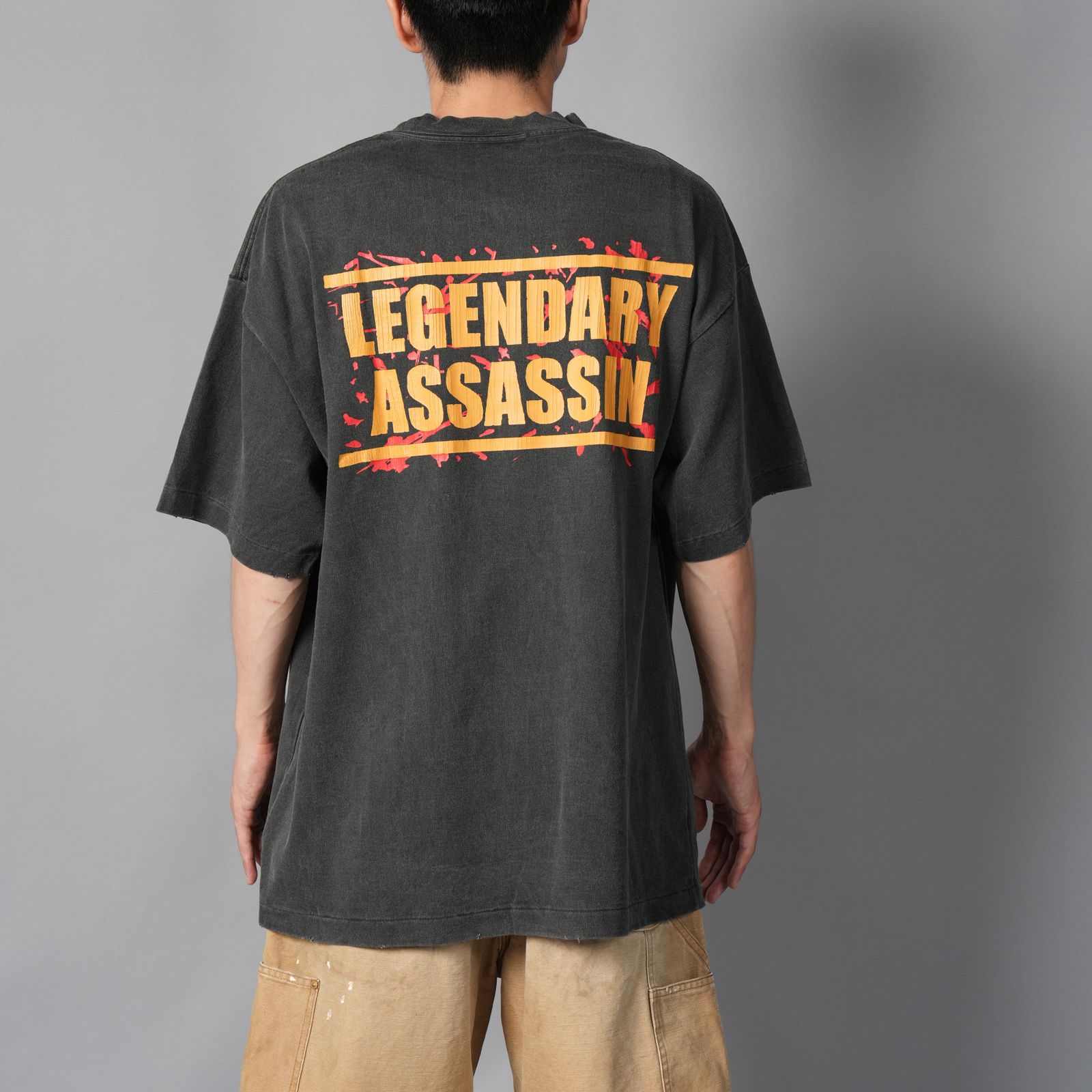 [SAKAMOTODAYS]  TSDM25SM001 /S/S T-Shirt  (SAKAMOTO)  / Tシャツ (ブラック)