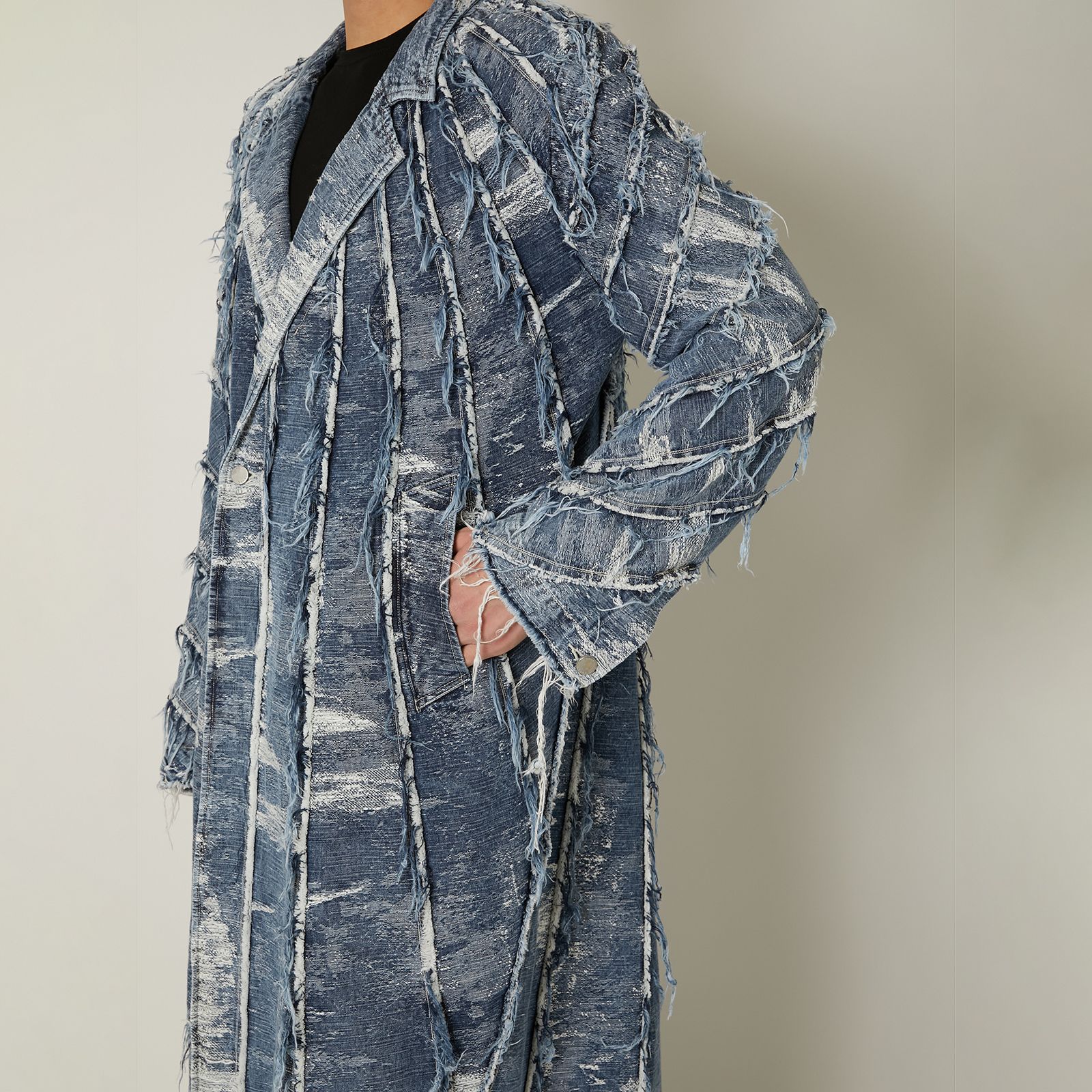 TAAKK - 【ラスト1点】DENIM LONG COAT / デニムロングコート